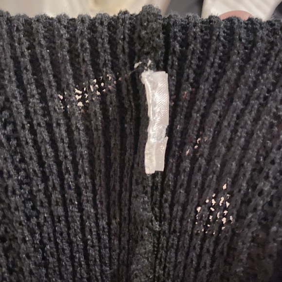 Black Knit Tank Top - Picture 4 of 4